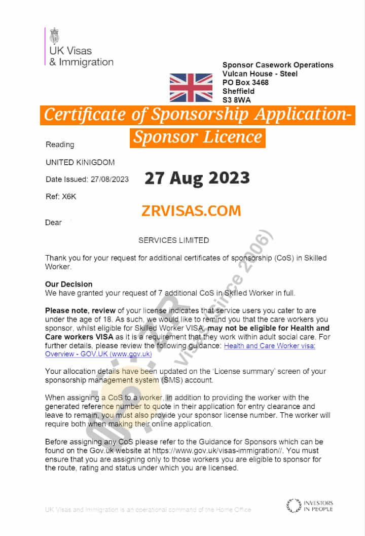 Apply for UK Employer Sponsor Licence Application in 2024, Requirements