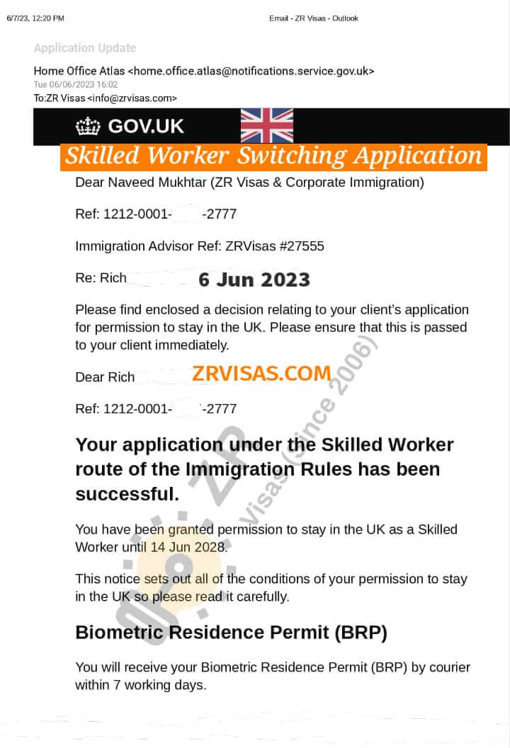 Skilled Worker Visa UK Apply Switch Eligibility Requirements List of