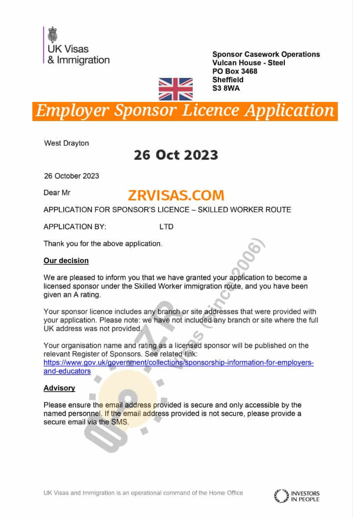 Apply for UK Employer Sponsor Licence Application in 2024, Requirements